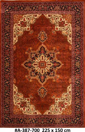 Code A387 Persian Kafkazi Tribal Design 225x150cm Machine made