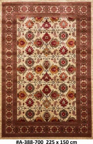 Code A388 Persian Floral Tribal Design 225x150cm Machine made