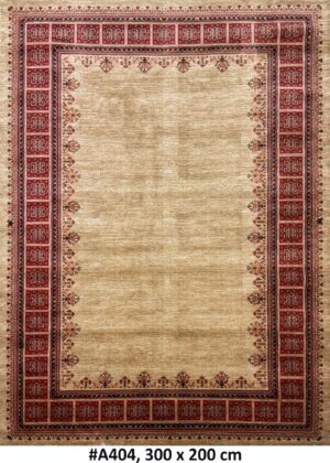 Code A404 Persian Gabbeh Tribal Design 300x200cm Machine Made