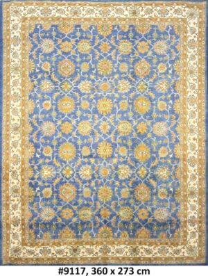 Code 9117 Afghan Uzbek Sultanabad 360x273cm Hand Knotted