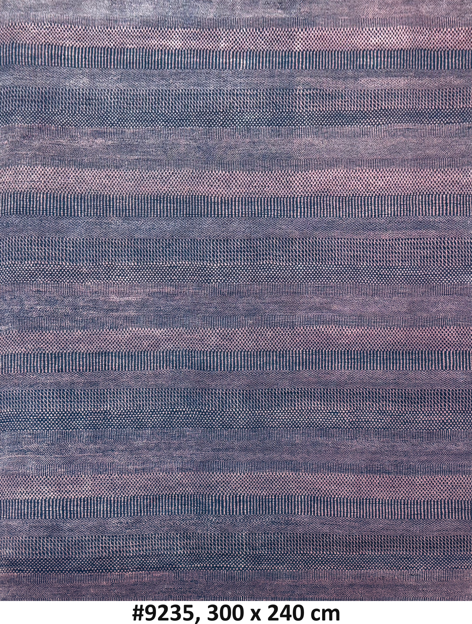 Code 9235 Indo-Turkish Oushak Berber Modern Carpet 300x240cm Hand knotted