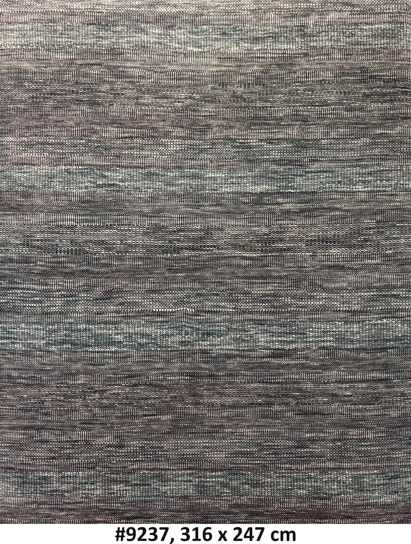 Code 9237 Indo-Turkish Oushak Berber Modern Carpet 316x247cm Hand knotted