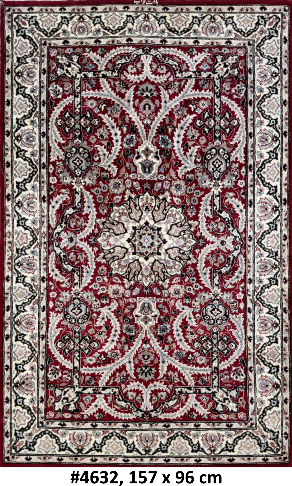 Code 4632 Pak Persian Tabriz 157x96cm Hand knotted
