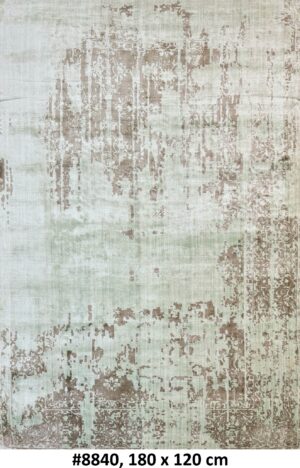 Code 8840 Modern Abstract Distressed Rug 180x120cm Hand Loom Woven