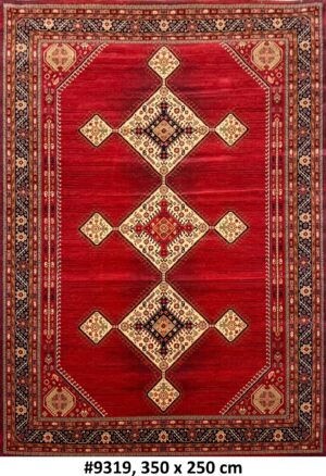 Code 9319 Persian Shiraz Tribal Design 350x250cm Machine Made