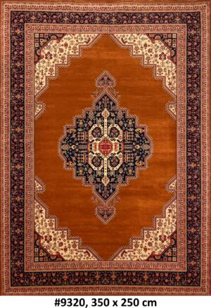 Code 9320 Persian Kerman Tribal Design 350x250cm Machine Made