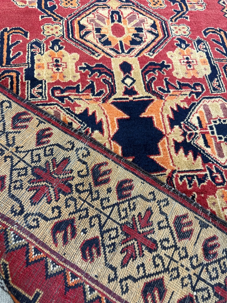Code 9331 Persian Tribal Vintage Quchan Rug 163x99cm Hand knotted - Image 3