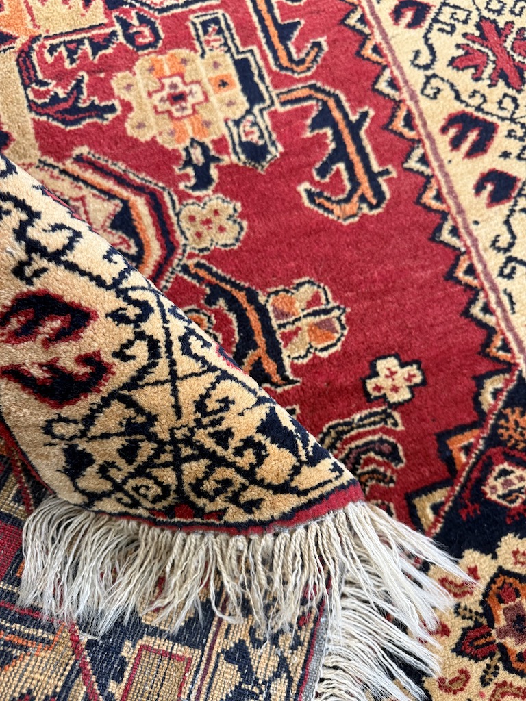 Code 9331 Persian Tribal Vintage Quchan Rug 163x99cm Hand knotted - Image 4